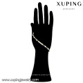 74857 xuping wholesale jewelry new design 14k gold plated cubic zirconia diamond bracelet for women